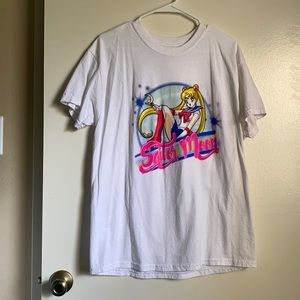 Sailor moon graffiti tee